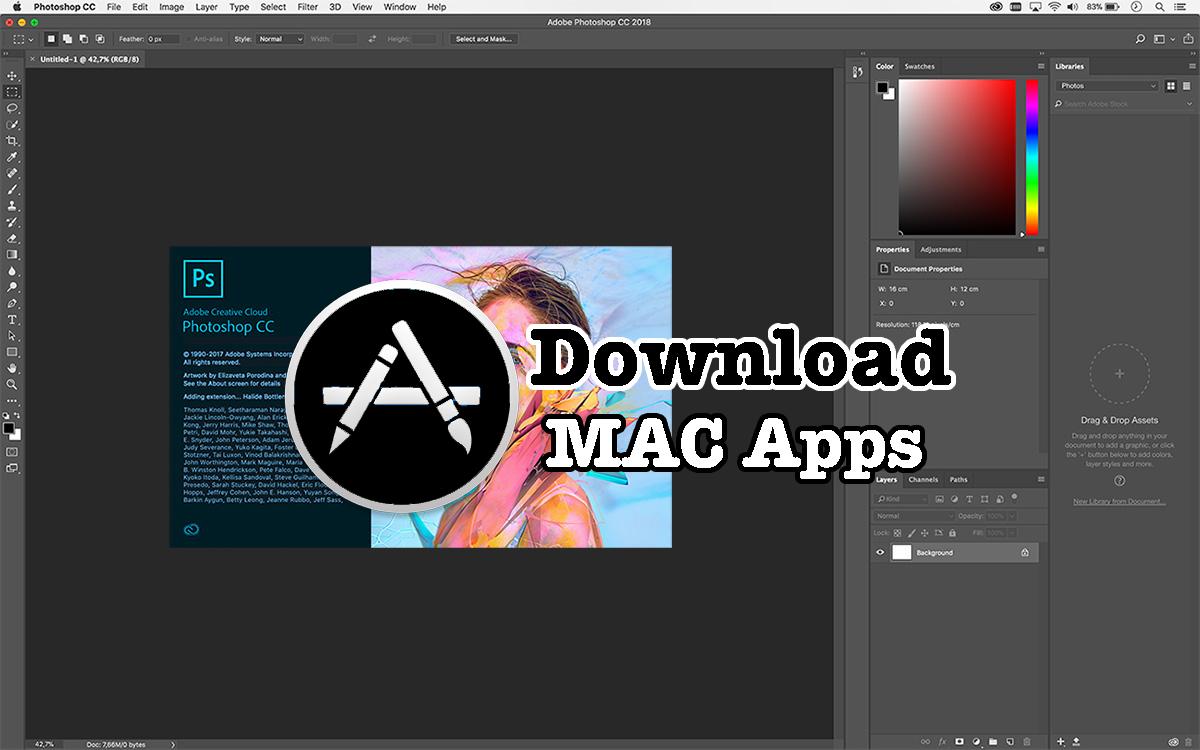 Free Photoshop Cc Download For Mac
